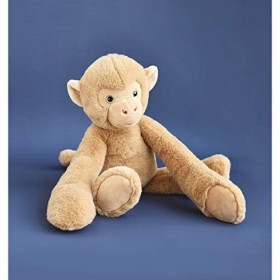 Histoire dOurs - Peluche Singe - Beige - 35 cm - Collection Les Grands Espaces - Peluche Toute Douce avec de Longs Bras - Fa