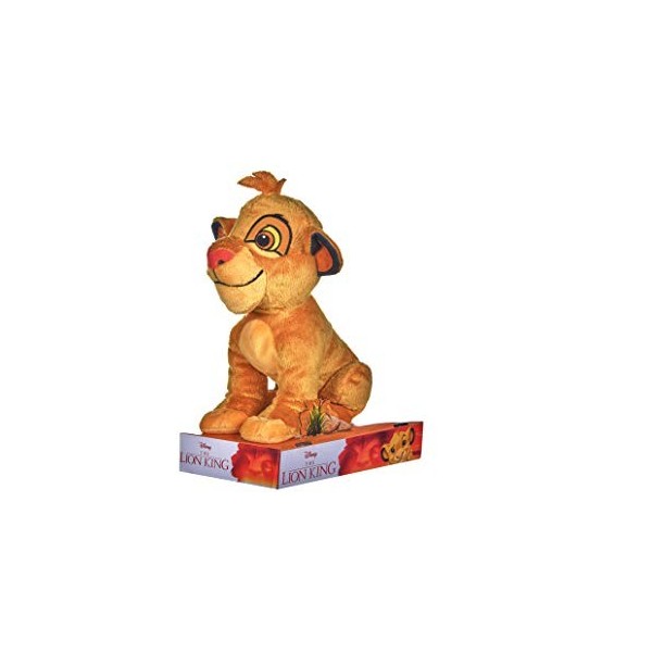 Posh Paws 37286 Peluche Disney Le Roi Lion Jeune Simba Coffret Cadeau Multicolore