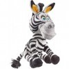 Schmidt Spiele 42709 DreamWorks Madagascar, Marty Peluche zèbre Multicolore 18 cm