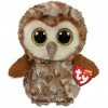 Ty- Beanie Boos-Percy Le Hibou 23cm, TY36462, Multicolore