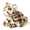 Uni-Toys - léopard des neiges Assis - 19 cm Hauteur - Peluche Sauvage, léopard - Peluche, Doudou