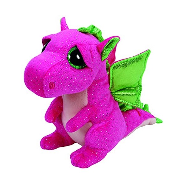 Ty - TY37173 - Beanie Boos - Peluche Darla Dragon 15 cm