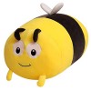 JAWSEU Peluche Insecte, Jouet en Peluche Abeille Poupée Coccinelle Mignon Abeille Peluche Endormi Coussin Insecte Étreindre O