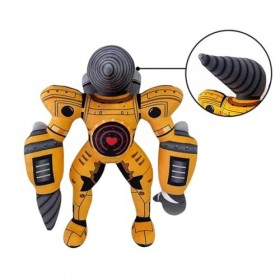 BAcion Série de Toilettes Skibid, poupées en Peluche Skibid Toilet Titan Drill Man, Jouet en Peluche Titan DrillMann Multiver