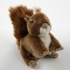 Teddys Rothenburg Peluche écureuil marron 17 cm