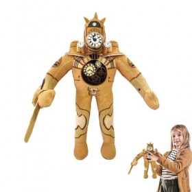[Nouveau] Série de toilettes Skibidi – Peluche Skibidi Toilet Titan Clockman, Peluche Skibidi Toilet Titan DrillMan, Peluche 