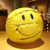 Smile Basketball Plush Toy Cute Ball Plushie Pillow Car Home Basketball Doll Smiley Ball Vent Throw Doll Creative Indoor Deco