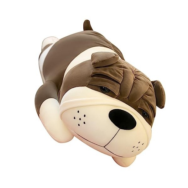 KICHOUSE Poupée Sharpei Chien en Peluche en Peluche Animal en Peluche Kawaii Chien Animaux en Peluche Grosses Peluches Animal