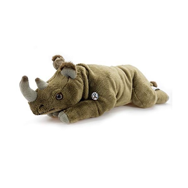Peluche rhinocéros couché 31 cm * Spencer