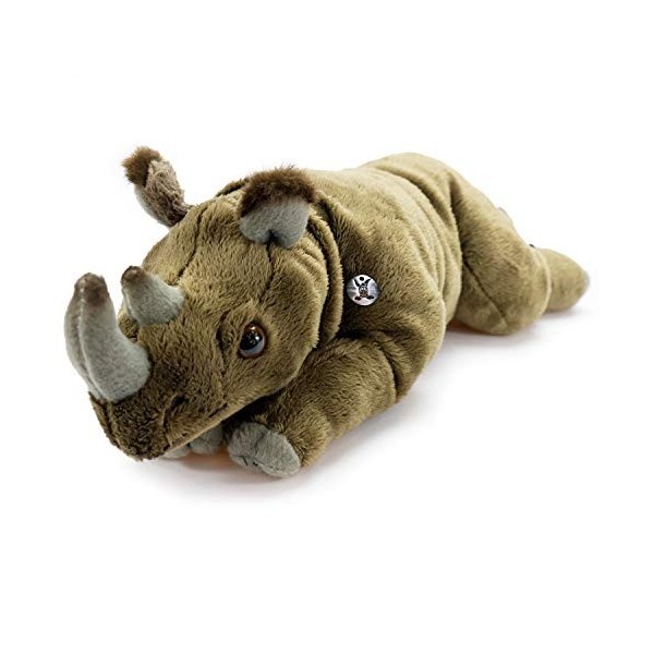 Peluche rhinocéros couché 31 cm * Spencer