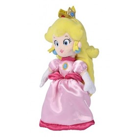Simba 109231530 Super Mario Peach, Peluche 27 cm, Nintendo, Peluche dès Les Premiers Mois de la Vie