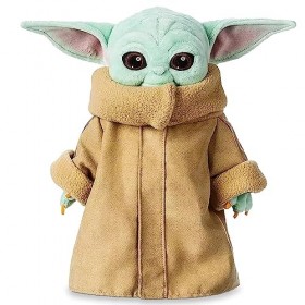 Grogu Peluche, Peluche Grogu, 25cm Baby Yoda Peluche, Star Wars Peluche, Peluche Baby Yoda, Yoda Jouets en Peluche, Baby Yoda
