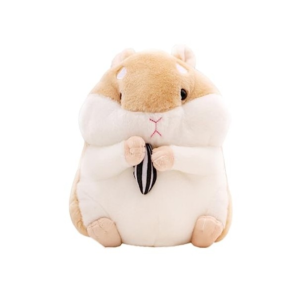 NUOBESTY Hamster Peluche Animal Doux Dessin Animé Hamster Poupée Peluche Hamster Animal Poupée pour Enfants Fête Faveurs Cade