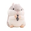 NUOBESTY Hamster Peluche Animal Doux Dessin Animé Hamster Poupée Peluche Hamster Animal Poupée pour Enfants Fête Faveurs Cade