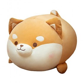 BYNYXI Shiba inu Peluche, 35cm Corgi Chien en Peluche Kawaii Peluche Peluche Jouets Coton Chien poupées Doux Dessin animé Pel