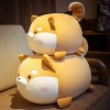 BYNYXI Shiba inu Peluche, 35cm Corgi Chien en Peluche Kawaii Peluche Peluche Jouets Coton Chien poupées Doux Dessin animé Pel