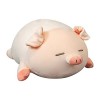 ikasus Cochon Étreindre Oreiller Peluche Animal Coussin Moelleux Oreillers en Peluche Poupée Mignons Confort Jouets Coussins 