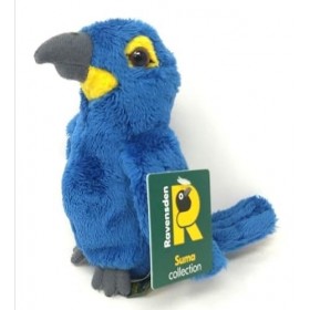 Ravensden Peluche perroquet jacinthe 15 cm