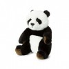 WWF - Peluche Panda - Peluche Réaliste avec de Nombreux Détails Ressemblants - Douce et Souple - Normes CE - Panda Assis - Ha