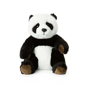 WWF - Peluche Panda - Peluche Réaliste avec de Nombreux Détails Ressemblants - Douce et Souple - Normes CE - Panda Assis - Ha
