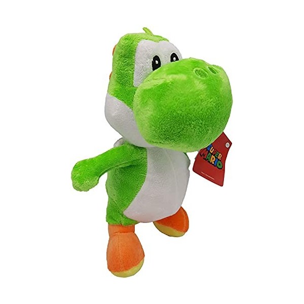 Whitehouse Peluche Super Mario et ses amis - 6 personnages différents - 20 cm - Mario, Luigi, Kong, Toad, Yoshi, Princesse Pe