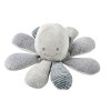 Nattou Doudou dActivités en Coton et Polyester, Doudou Poulpe avec Hochet et Couinement, Pour Nouveau-Nés et Prématurés, Env