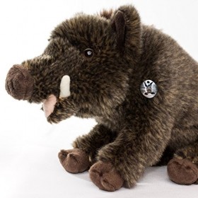 Takoda Peluche sanglier assis 30 cm
