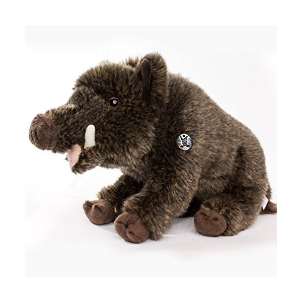 Takoda Peluche sanglier assis 30 cm