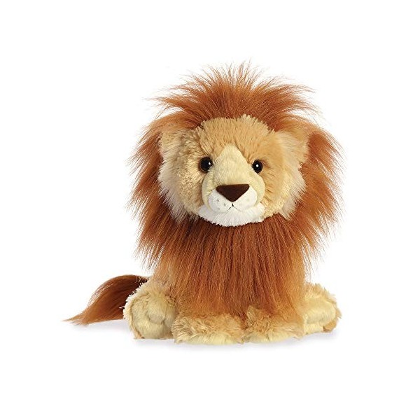 Aurora, 19267, Destination Nation Lion, 28cm, Peluche, Marron, Orange, Brown, White