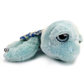 OLLIEO Peluche tortue bleu clair – Édition limitée