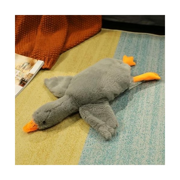 SaruEL Grande Taille Canard Coloré Oreiller en Peluche Doux Fourrure De Lapin Animal Oreiller Coussin en Peluche Poupée en Pe