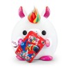 Snackles Série 1 - Vache, Peluche Surprise Moyenne, Peluche Ultra Douce, Confort Squishy Câlin, 28 cm, Peluche avec Licence A