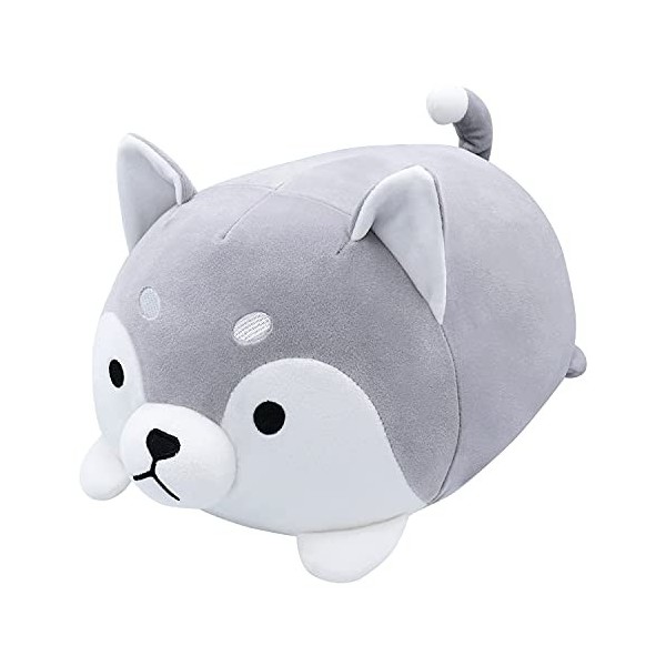 Peluche Husky Animaux en Peluche Coussin Géant Coussin Peluche Kawaii Peluche Chien Oreiller Husky Jouet Coussin pour Chien C