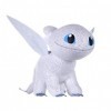 Posh Paws Peluche Pailletée Dragons Light Fury, 32cm Glow 12434