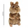 21 cm Kawaii Quokka Kangourou Peluche Animal en Peluche Kangourou à Queue Courte Réaliste Oreiller en Peluche Jouet en Peluch