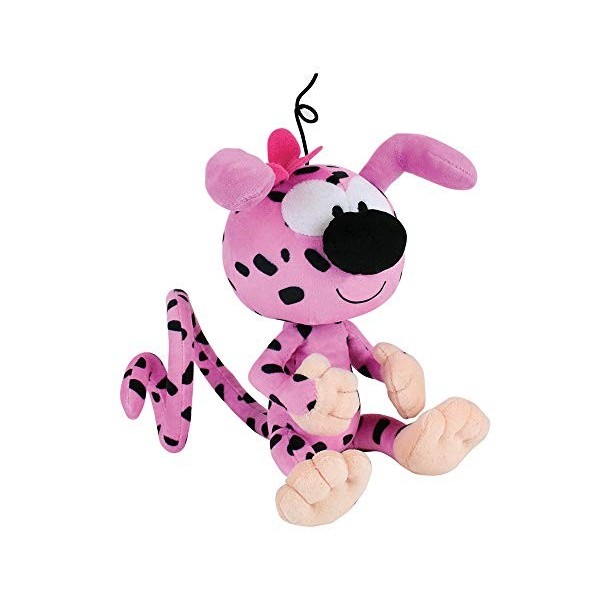 JEMINI- MARSUPILAMI Peluche Rose +/-25 cm-Toutes à lécole, 23570