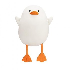 Fortunings JDS Canard Peluche, Peluche Canard Blanc Jouet en Peluche Cadeau Parfait pour Les Enfants Canard Peluche Kawaii C