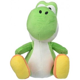 Little Buddy Super Mario All Star Collection Green Yoshi 8" Stuffed Plush