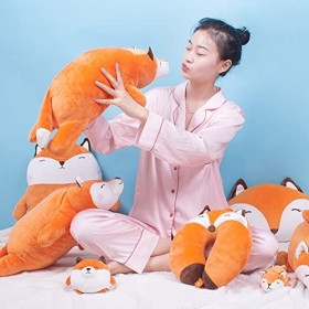 Renard Animaux en Peluche Renard Douce Peluche renard Baby Animal Jouets Mignon Moelleux Peluche Renard Renard Oreiller pour 