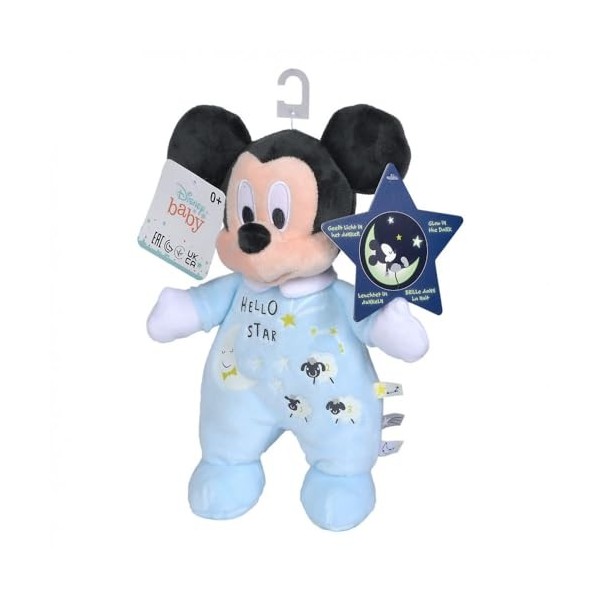 NICOTOY- Mickey Mouse Animal en Peluche, 6315872502, Multicolore, Small