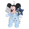 NICOTOY- Mickey Mouse Animal en Peluche, 6315872502, Multicolore, Small