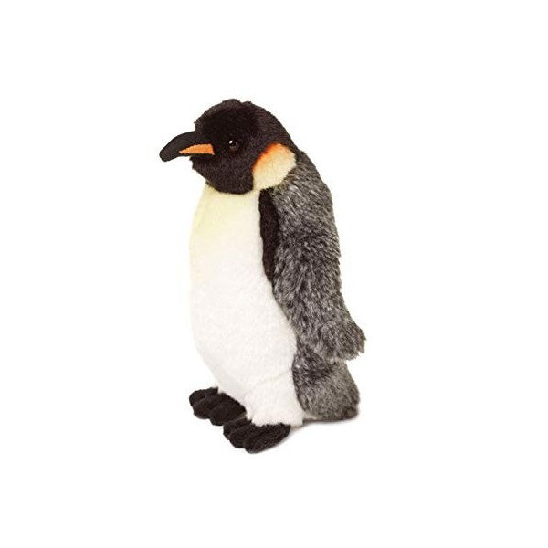 WWF - Peluche Pingouin Manchot Empereur - Peluche Réaliste avec de Nombreux Détails Ressemblants - Douce et Souple - Normes C