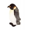 WWF - Peluche Pingouin Manchot Empereur - Peluche Réaliste avec de Nombreux Détails Ressemblants - Douce et Souple - Normes C