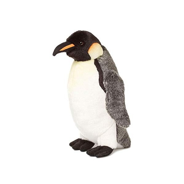 WWF - Peluche Pingouin Manchot Empereur - Peluche Réaliste avec de Nombreux Détails Ressemblants - Douce et Souple - Normes C