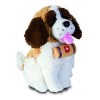 IMPEXIT Peluche Chien Saint Bernard tonneau 20cm 