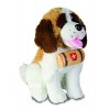 IMPEXIT Peluche Chien Saint Bernard tonneau 20cm 