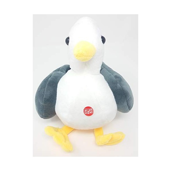 KandyToys Peluche Mouette sonore 28 cm