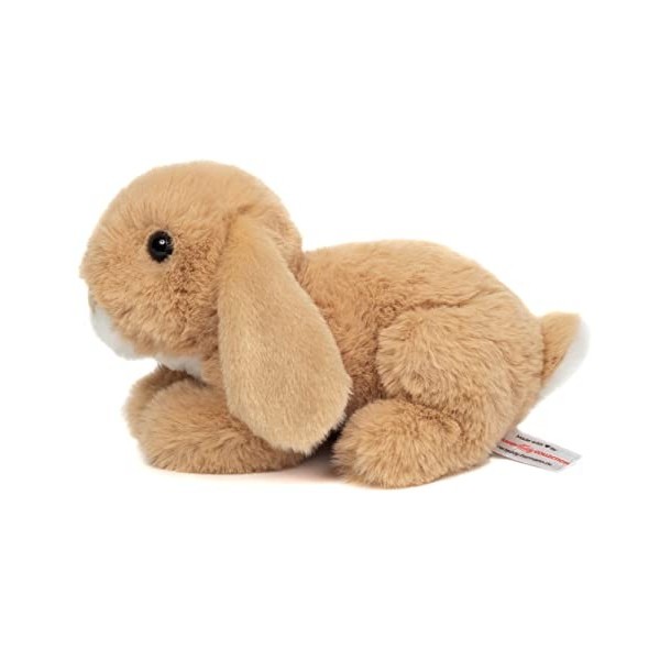 Teddy Hermann 93731 Lapin accroupi Marron 22 cm