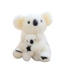 JAWSEU Peluche Koala, Koala Peluche Geante, Mignon Jouet de Peluche Koala Peluche, Animal en Peluche, Oreiller en Peluche Pou