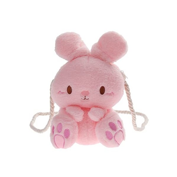 Verve Jelly Sac à bandoulière pour enfants,Motif lapin mignon,Sac à dos pour enfants,Sac à dos pour pièces de monnaie,Portefe